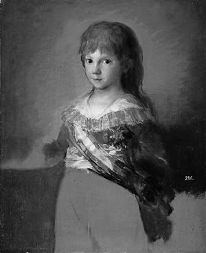 フランシスコ・デ・ゴヤ 「スペイン王子 フランシスコ・デ・パウラ・アントニオの肖像」1800年 マドリード、国立プラド美術館所蔵 Archivo Fotogra'fico, Museo Nacional del Prado.Madrid.